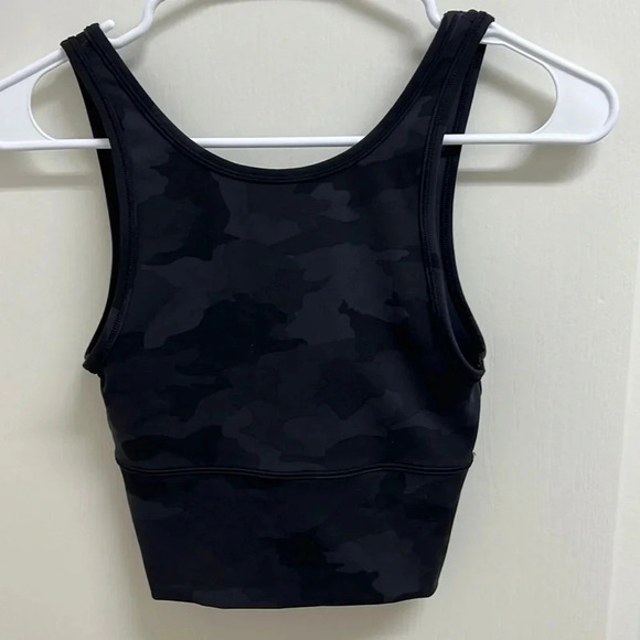 Lululemon Power Pivot Tank *Everlux Heritage 365 Camo Deep Coal Multi | Size S - Picture 5 of 8
